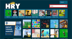 Desktop Screenshot of hry.net